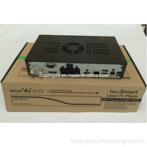 Vu Duo Satellite Receiver with Twin Tuner